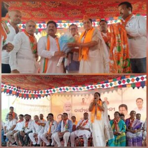 ଗଜପତି ବିଜେଡି କୁ ବଡ଼ ଝଟକା – ଶଙ୍ଖ ଛାଡ଼ି ପଦ୍ମ ଧରିଲେ ଜିଲ୍ଲାପରିଷଦ’ଙ୍କ ସମେତ ଶତାଧିକ କର୍ମୀ …