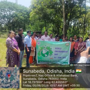 ସୁନାବେଡା ପୌରପାଳିକା ପକ୍ଷରୁ ବିଶ୍ୱ ପରିବେଶ ଦିବସ ପାଳିତ