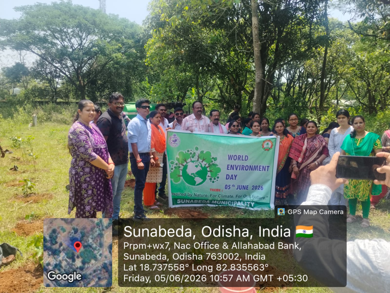 ସୁନାବେଡା ପୌରପାଳିକା ପକ୍ଷରୁ ବିଶ୍ୱ ପରିବେଶ ଦିବସ ପାଳିତ