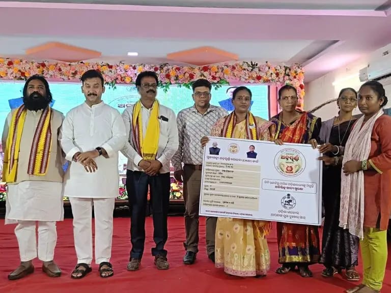 ମୁଖ୍ୟମନ୍ତ୍ରୀ ଅନ୍ନପୂର୍ଣ୍ଣା ଯୋଜନା ଶୁଭାରମ୍ବ..