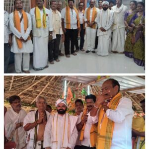 କ୍ରିଷ୍ଣା ଧ୍ୟାନମନ୍ଦିର ପ୍ରତିଷ୍ଠା ମହୋତ୍ସବ ରେ କୋଣ୍ଡା ବାବୁ ଯୋଗ ଦେଇ ଜଗତ ର କଲ୍ୟାଣ ନିମନ୍ତେ ପ୍ରାଥନା କରିଲେ