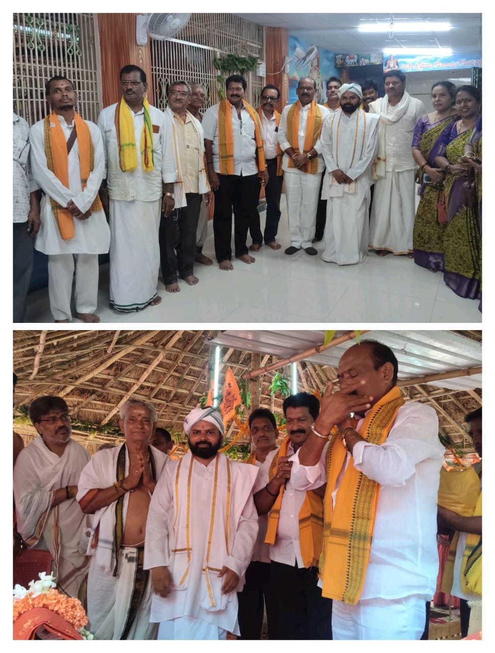 କ୍ରିଷ୍ଣା ଧ୍ୟାନମନ୍ଦିର ପ୍ରତିଷ୍ଠା ମହୋତ୍ସବ ରେ କୋଣ୍ଡା ବାବୁ ଯୋଗ ଦେଇ ଜଗତ ର କଲ୍ୟାଣ ନିମନ୍ତେ ପ୍ରାଥନା କରିଲେ
