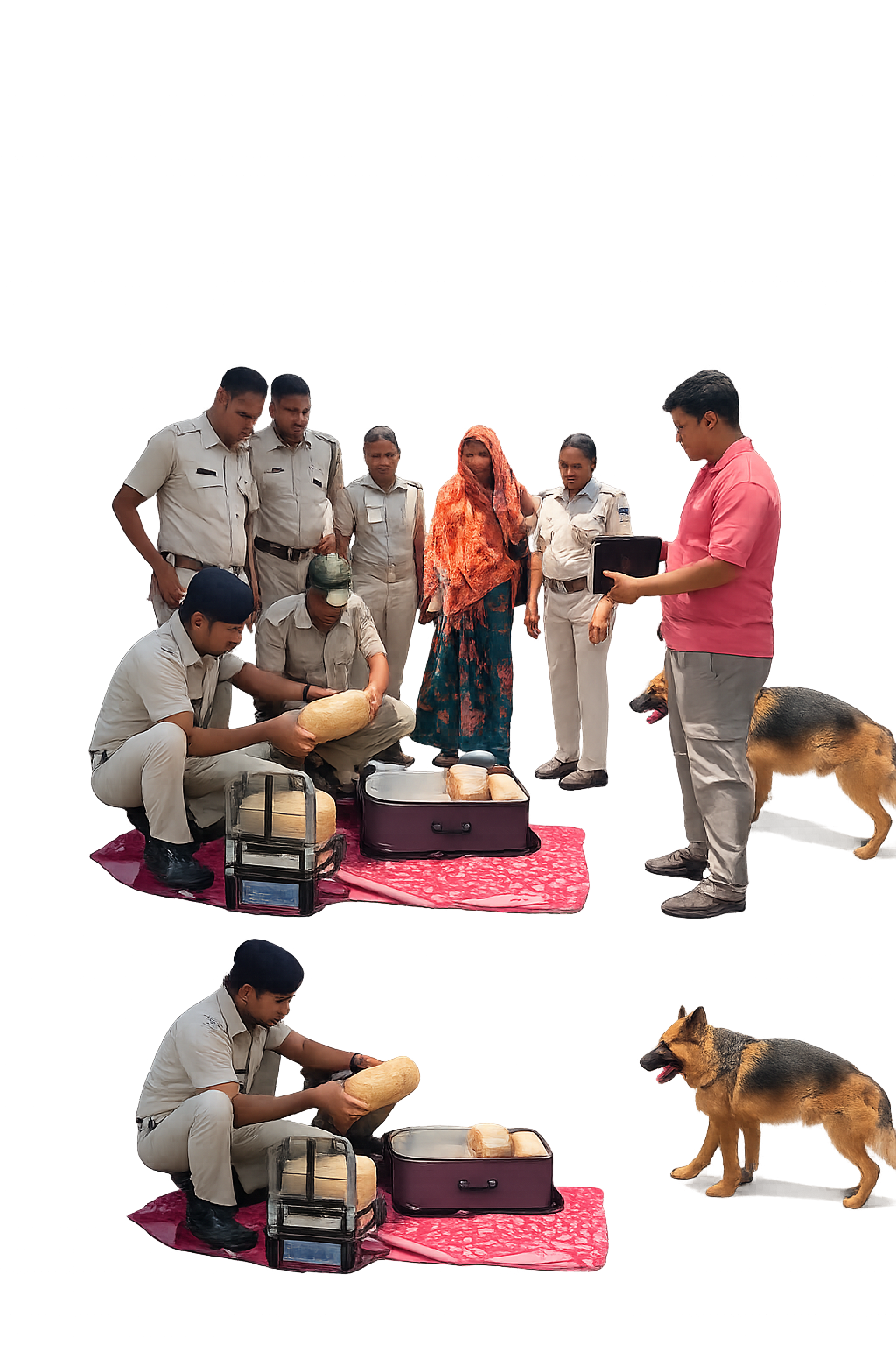 କୋରାପୁଟ ରେଳ ଷ୍ଟେସନରେ ୧୧ କିଲୋରୁ ଅଧିକ ଗଞ୍ଜେଇ ଜବତ, ବିହାରର ମହିଳା ଗିରଫ