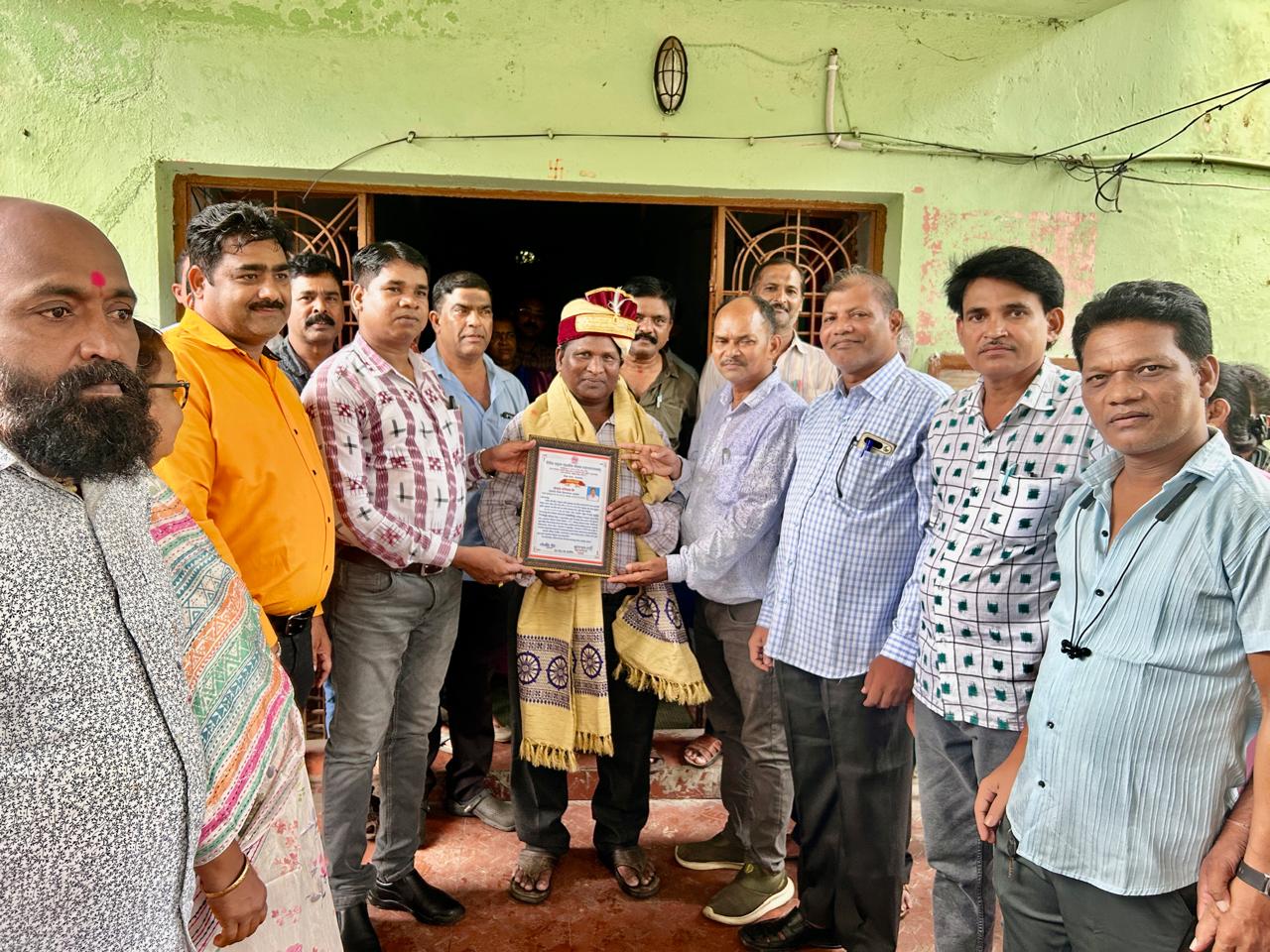 ଏବିଇଓ ଛବିଲାଲ ସିଂ ଙ୍କୁ ଅଵସର କାଳୀନ ସମ୍ବର୍ଦ୍ଧନା
