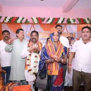 ଗଞ୍ଜାମ ଜିଲ୍ଲା: ମା' ସିଂହାସନୀଙ୍କ ଶକ୍ତିପୀଠରେ ବିଜେପିର ମିଶ୍ରଣ କାର୍ଯ୍ୟକ୍ରମ, ବିଜେଡିରୁ ବହୁ କର୍ମୀ ଦଳରେ ସାମିଲ