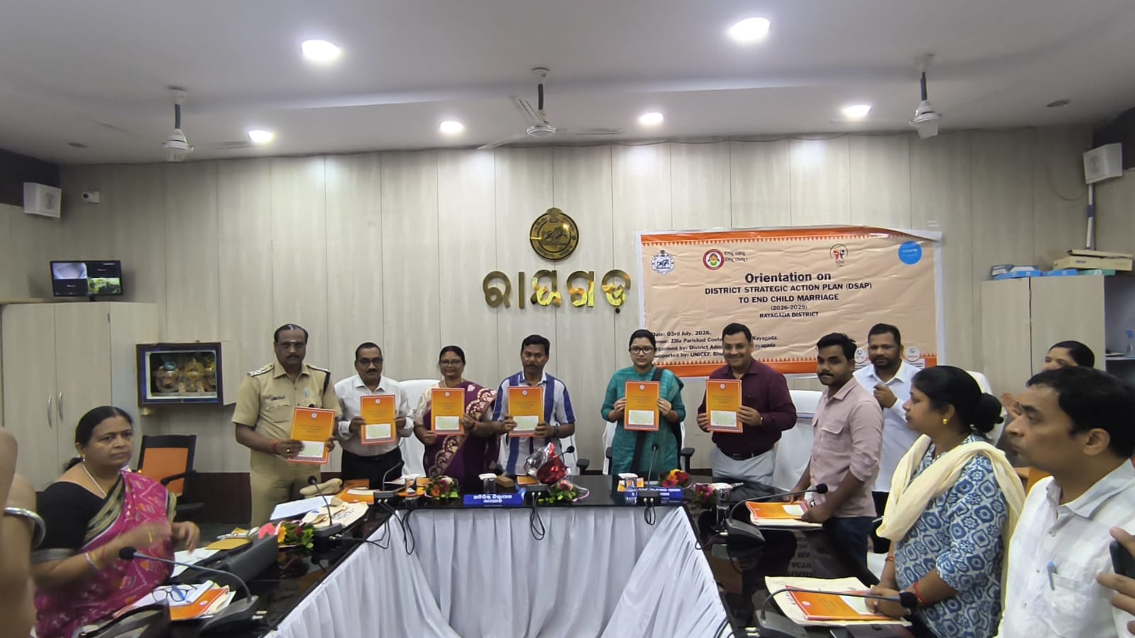 ବାଲ୍ୟ ବିବାହ ମୁକ୍ତ ରାୟଗଡ଼ ଜିଲ୍ଲା ଗଠନ ନିମନ୍ତେ ଅଭିମୁଖୀକରଣ କାର୍ଯ୍ୟକ୍ରମ ଅନୁଷ୍ଠିତ