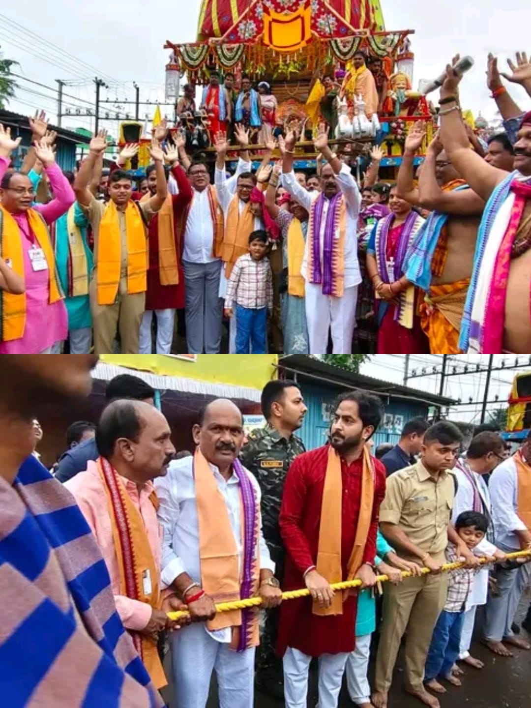 ଜୟଜଗନ୍ନାଥ ଧ୍ୱନିରେ କମ୍ପିଲା ରାୟଗଡ ସହର ଜ଼ିଲ୍ଲା ର ବିଭିନ୍ନ ସ୍ଥାନ ରେ ରଥଯାତ୍ରା ପାଳିତ