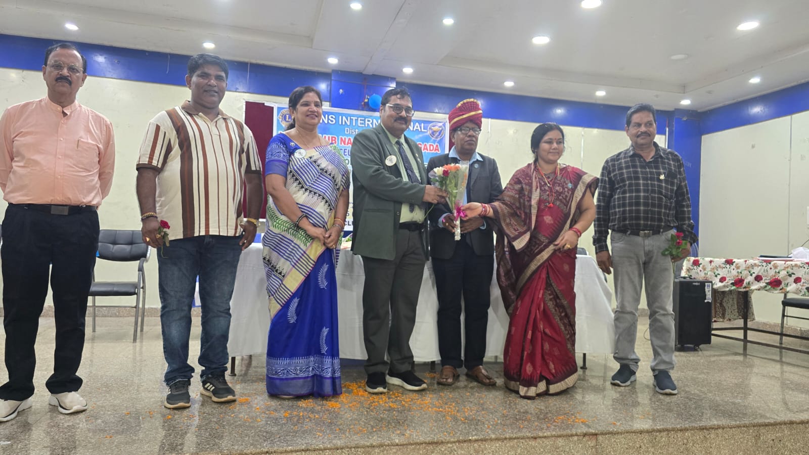 ଲାୟନ୍ସ କ୍ଳବ୍, ନାଗାବଳୀ ରାୟଗଡ ର ନୂତନ କର୍ମକର୍ତ୍ତା ସଂସ୍ଥାପନ ଏବଂ ନୂତନ ସଭ୍ୟା/ସଭ୍ୟ ପ୍ରବେଶ ସମାରୋହ।