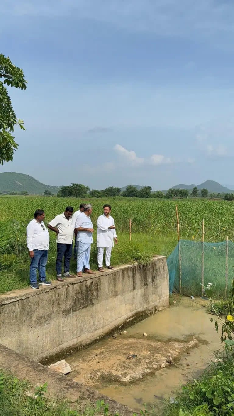 ଜଗପାଡୁ ବଡବନ୍ଧର ସମୀକ୍ଷା କଲେ ବିଧାୟକ ରୂପେଶ ପାଣିଗ୍ରାହୀ।