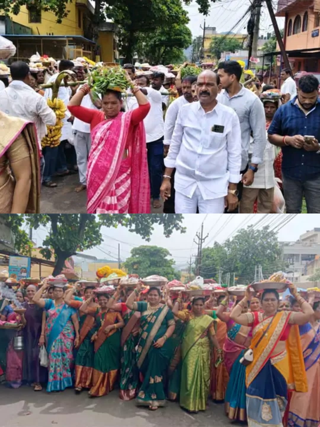 ମା ମଝିଘରିଆଣୀଙ୍କୁ ଆଷାଢ ଶାଢ଼ୀ ଓ ଭାର ସମର୍ପଣ।