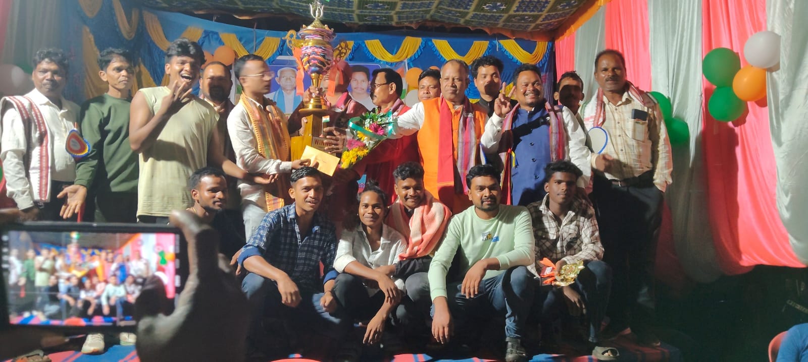 ଜଗନ୍ନାଥ ଓ ପାପୁନି ମେମରିଆଲ ପ୍ରତିଯୋଗିତା ବାକିଙ୍ଗିଆ ଦଳ ଚମ୍ପିୟାନ