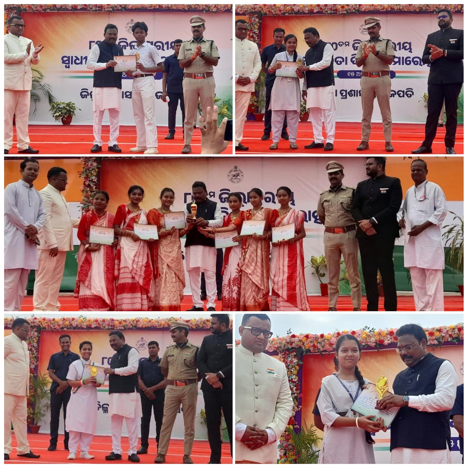 ସ୍ୱାଧୀନତା ଦିବସ ଉତ୍ସବରେ ଚମକିଲେ ସରସ୍ଵତୀ ଶିଶୁ ବିଦ୍ୟା ମନ୍ଦିରର ଛାତ୍ରଛାତ୍ରୀ।