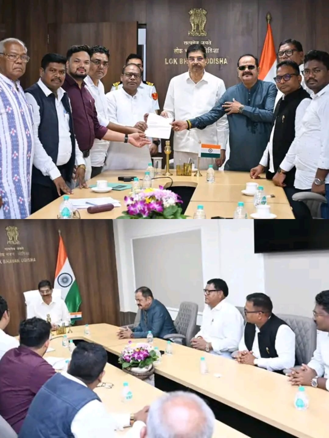 ସ୍ୱତନ୍ତ୍ର ବିଧାନସଭା ଅଧିବେଶନ ଡାକିବା ପାଇଁ ମହାମହି ରାଜ୍ୟପାଳ ଙ୍କୁ ଭେଟିଲେ କଂଗ୍ରେସ ଦଳ ବିଧାୟକ