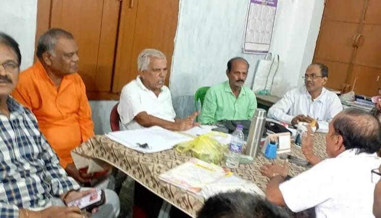 ବରିଷ୍ଠ ନାଗରିକ ମଞ୍ଚର କାର୍ଯ୍ୟକାରିଣୀ ବୈଠକ ଅନୁଷ୍ଠିତ ।