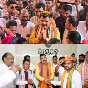 ସନ୍ଥ ଶିରୋମଣି ଗୁରୁ ରବିଦାସଜୀଙ୍କ ୬୫୦ ତମ ଜୟନ୍ତୀ ସମରସ ସଂକଳ୍ପ ଅଭିଯାନ ଶୋଭାଯାତ୍ରା ରେ ଜନ ସମାଗମ