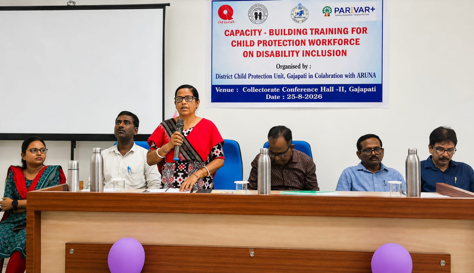 ଶିଶୁ ସୁରକ୍ଷା କର୍ମଚାରୀଙ୍କ ପାଇଁ ଦିବ୍ୟାଙ୍ଗତା ପ୍ରଶିକ୍ଷଣ କାର୍ଯ୍ୟକ୍ରମ ଅନୁଷ୍ଠିତ।