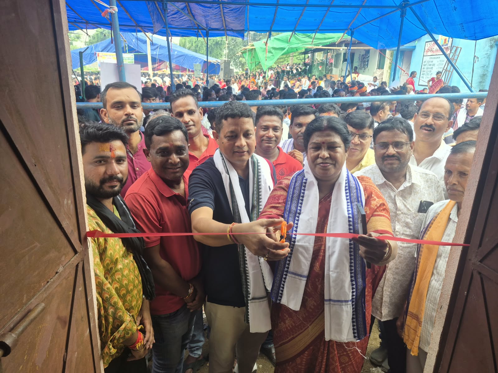 ଶ୍ରୀ ଶ୍ରୀ ସ୍ଵପ୍ନେଶ୍ଵର ବାବାଙ୍କ ପବିତ୍ର ଗଙ୍ଗା ଜଳାଭିଷେକ ରେ ରକ୍ତ ଦାନ ଶିବିର ଅନୁଷ୍ଠିତ ହୋଇଯାଇଛି।