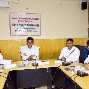 ସ୍ୱତନ୍ତ୍ର ସଘନ ସଂଶୋଧନ ପର୍ଯ୍ୟବେକ୍ଷକଙ୍କ ଗଜପତି ଜିଲ୍ଲା ଗସ୍ତ ।