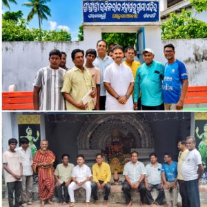 ୨୦୦ ବର୍ଷ ପୁରାତନ ଶ୍ରୀ ରସିକ ରାଜ ମନ୍ଦିରର ପୁନରୁଦ୍ଧାର ପାଇଁ ପ୍ରତିଶ୍ରୁତି ଦେଲେ ବିଧାୟକ ।