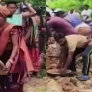 ଶୁଣିଲାନି ପ୍ରଶାସନ: ମିଳିତ ଭାବେ ନିଜ ରାସ୍ତା ନିଜେ ନିର୍ମାଣ କଲେ ଗ୍ରାମବାସୀ