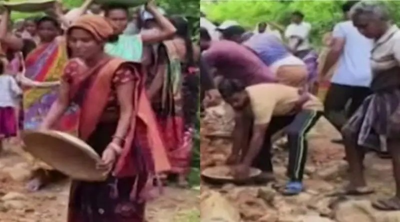 ଶୁଣିଲାନି ପ୍ରଶାସନ: ମିଳିତ ଭାବେ ନିଜ ରାସ୍ତା ନିଜେ ନିର୍ମାଣ କଲେ ଗ୍ରାମବାସୀ
