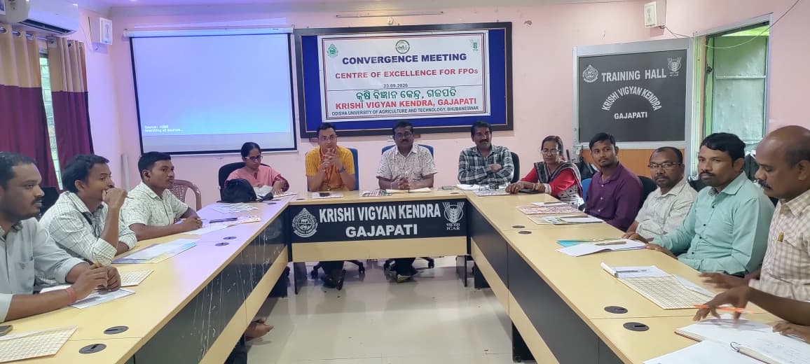 କୃଷକ ଉତ୍ପାଦକ ସଂଗଠନର ସଦସ୍ୟଙ୍କ ନିମନ୍ତେ ସମନ୍ୱୟ ବୈଠକ