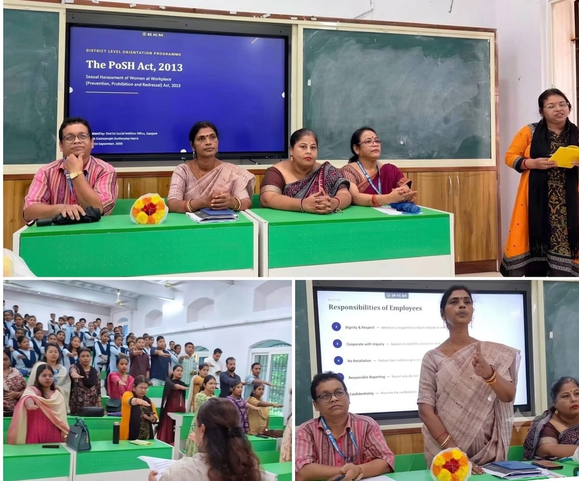 କୃଷ୍ଣଚନ୍ଦ୍ର ଗଜପତି ସ୍ୱୟଂଶାସିତ ମହାବିଦ୍ୟାଳୟରେ ଯୌନ ଉତ୍ପୀଡ଼ନ ନିବାରଣ ଆଇନ ୨୦୧୩ ସମ୍ପର୍କିତ କର୍ମଶାଳା ଅନୁଷ୍ଠିତ।