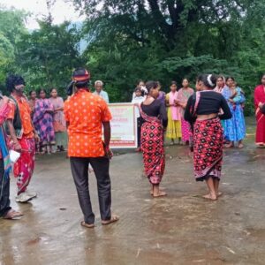 ବାଲ୍ୟ ବିବାହକୁ ନା 'କରିବା ୧୦୦, ୧୦୯୮, ଓ ୧୮୧ କୁ ଡାଏଲ କରିବା ଉପରେ ଲୋକନୃତ୍ୟ କାର୍ଯ୍ୟକ୍ରମ
