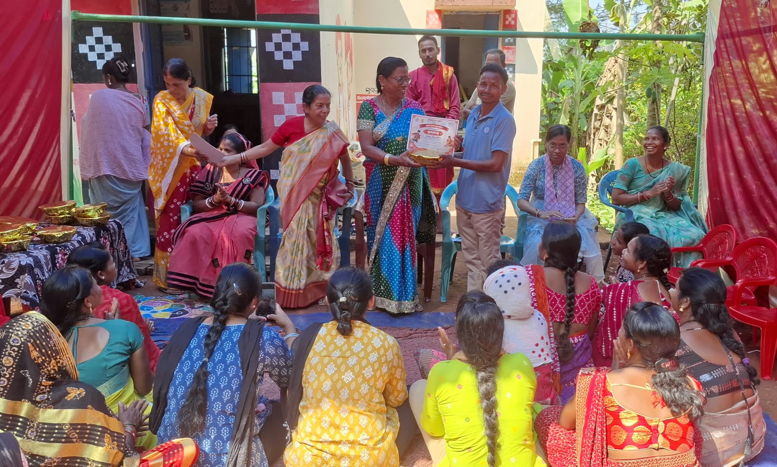 ସେମିଳିଗୁଡାର ବିଭିନ୍ନ କେନ୍ଦ୍ରରେ ଆଂଗନ କି ଉସ୍ଚବ ଉଦଯାପିତ
