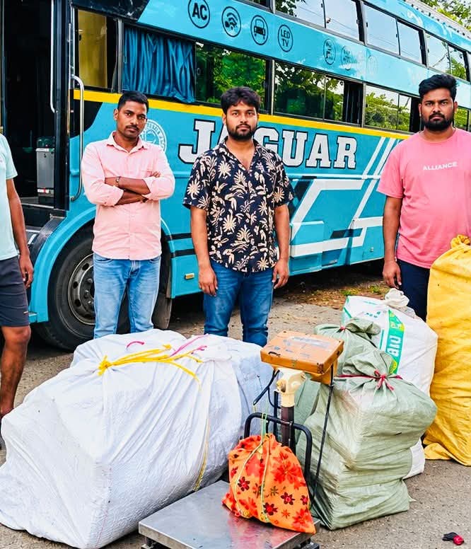 ମାଲକାନଗିରିରୁ ଛତିଶଗଡ଼ ଯାଉଥିଲା ୨୪୫ କେଜି ଗଞ୍ଜେଇ!
