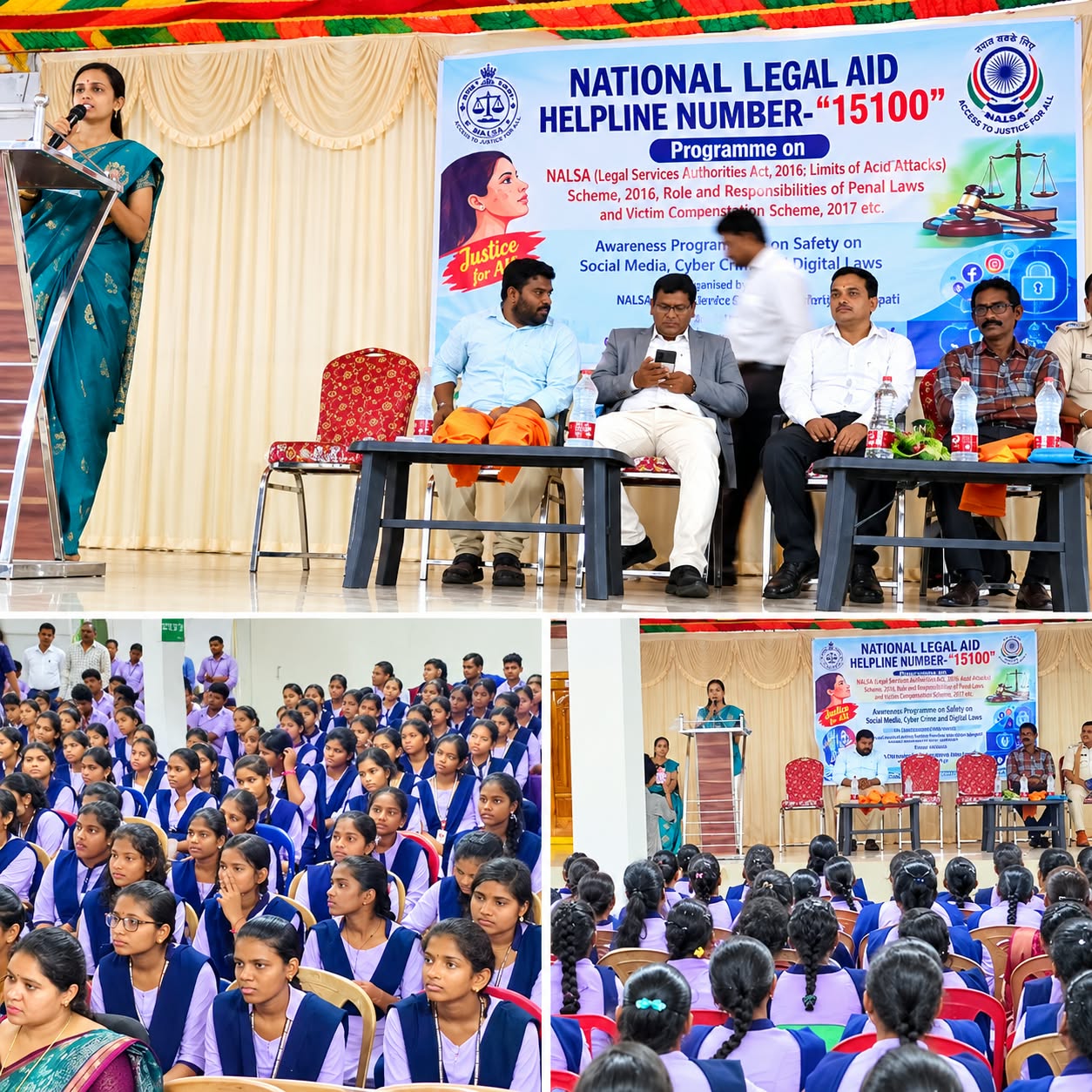 କାଶୀନଗରରେ ଆଇନ ସଚେତନତା କାର୍ଯ୍ୟକ୍ରମ ଅନୁଷ୍ଠିତ ।