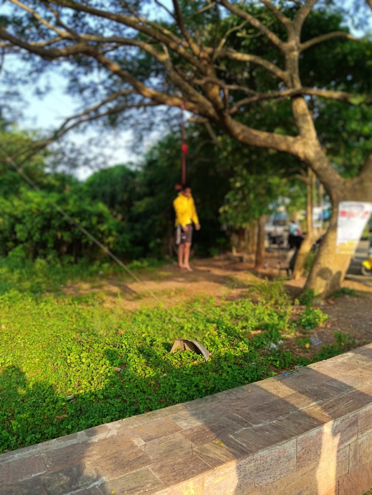 ରାସ୍ତା କଡ଼ରେ ଗଛର ଦଉଡି ଲଗାଇ ଯୁବକ ର ଆତ୍ମହତ୍ୟା।