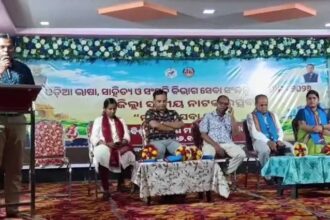 ସେବା ସଂକଳ୍ପ ଅଭିଯାନ-୨୦୨୬ ଅବସରରେ ‘ନମୋ ସେବା ଗାଥା’ ନାଟକ ପରିବେଷଣ ।