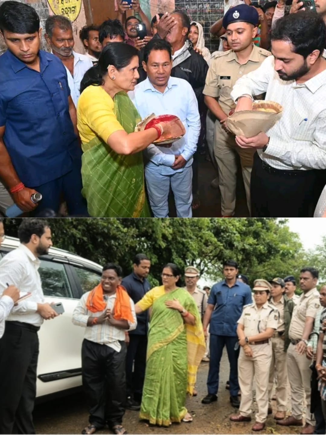 ଅସ୍ଥାୟୀ ବାତ୍ୟା ଆଶ୍ରୟସ୍ଥଳୀ ପରିଦର୍ଶନ କଲେ ଉପମୁଖ୍ୟମନ୍ତ୍ରୀପ୍ରଭାତୀ ପରିଡ଼ା