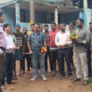 ଗୁମ୍ମା ବ୍ଲକର ବାରୁସିଂ ବାତ୍ୟା ଆଶ୍ରୟସ୍ଥଳୀ ପରିଦର୍ଶନ କଲେ ଜିଲ୍ଲା ନୋଡାଲ ଅଧିକାରୀ* ।