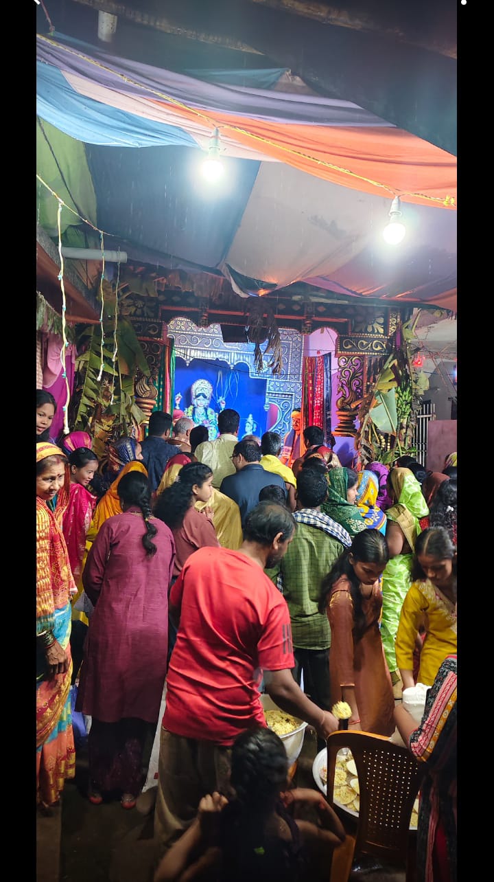 ନୂଆଗଡ ରେ ଗଜଲକ୍ଷ୍ମୀ ପୂଜା ।